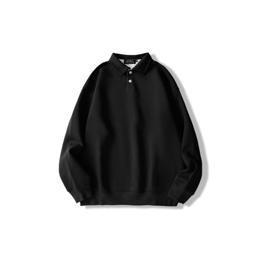 I’m David I'm David Sweatshirts Unisex Polo Collar Moderate Regular