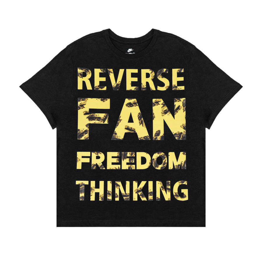 Nike Nike T Shirts Unisex Black Crew Neck Moderate Straight Fit