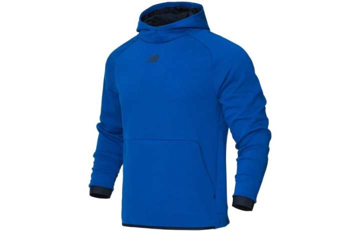 New Balance New Balance Sweatshirts Men's Blue Hooded Moderate Regular