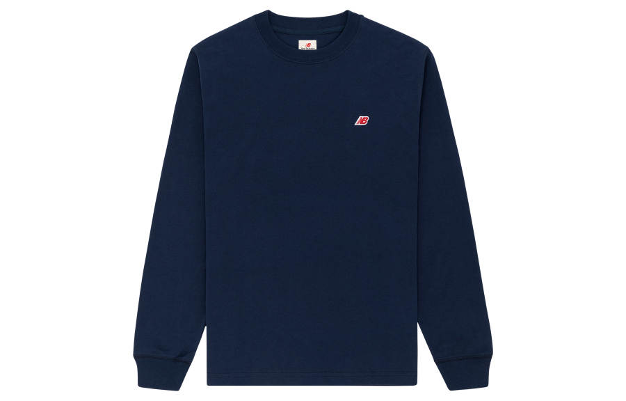 New Balance New Balance Teddy Made Sweatshirts Unisex Navy Blue Crew Neck Moderate Other