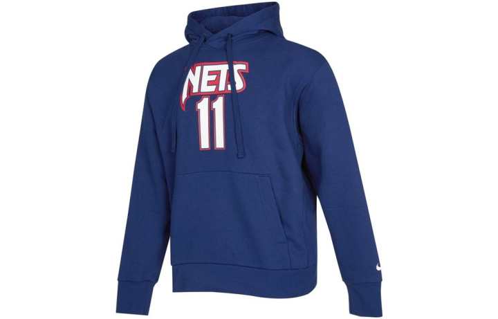 Nike Nike Sweatshirts Men's Blue Hooded Moderate Regular