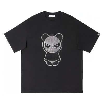 HIPANDA T Shirts Unisex Crew Neck Moderate Heavyweight