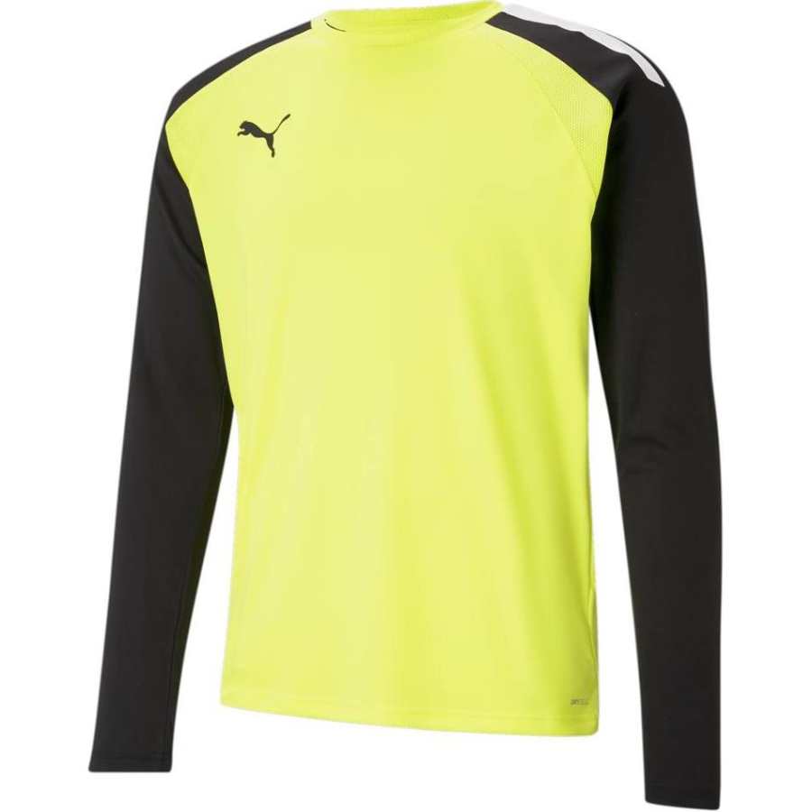 PUMA T Shirts Unisex Yellow Crew Neck Moderate Straight Fit