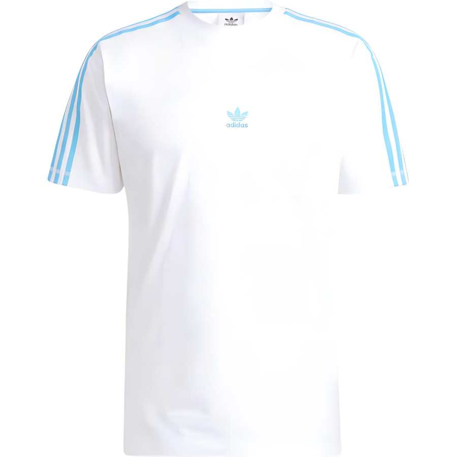 Adidas Originals T Shirt Men's Sky Blue/White