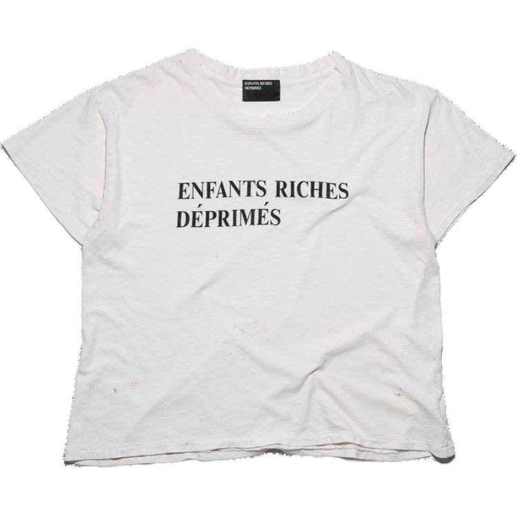 ENFANTS RICHES DEPRIMES FW24 T Shirt Men's Dusty White
