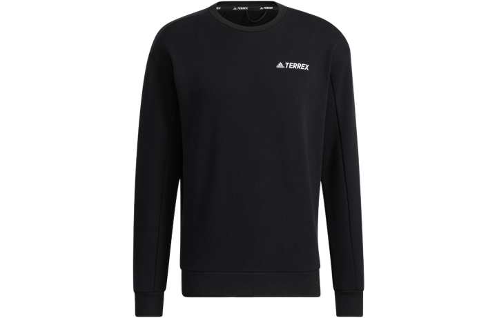 Adidas Adidas Sweatshirts Men's Black Crew Neck Moderate Regular