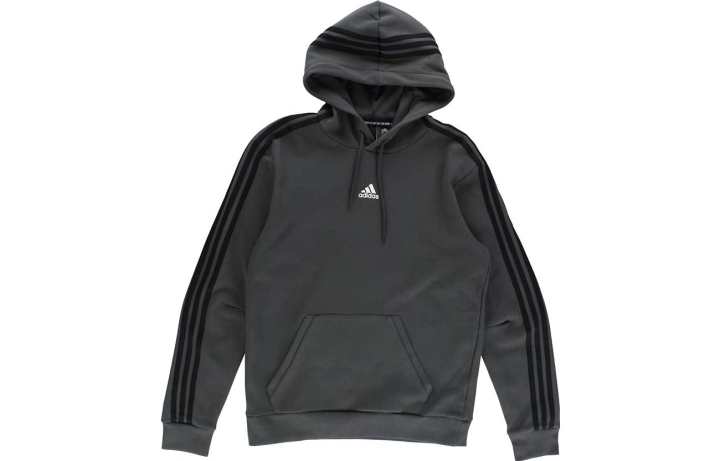 Adidas Adidas Sweatshirts Men's Gray Hooded Moderate Regular