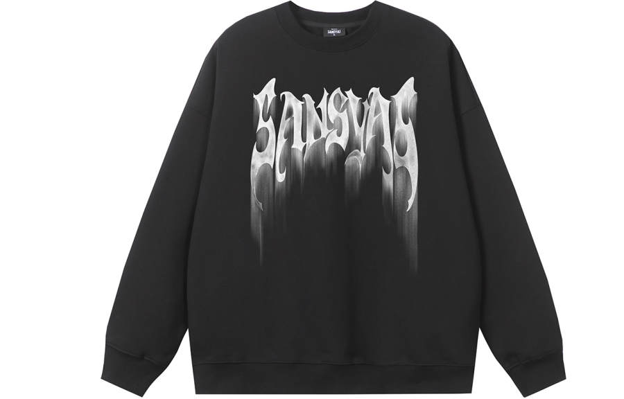 SANSYAS Sweatshirts Unisex Crew Neck Moderate Regular