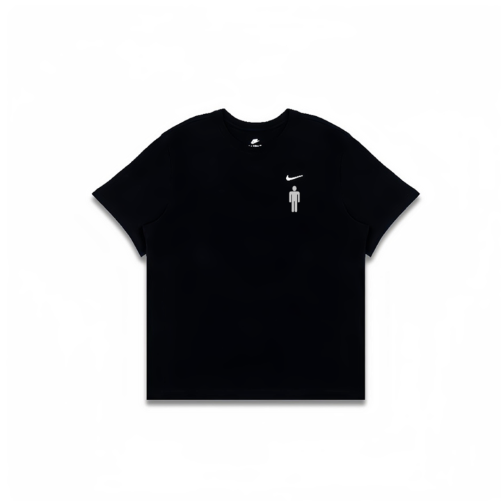 Nike Nike T Shirts Men's Black Crew Neck Moderate Straight Fit