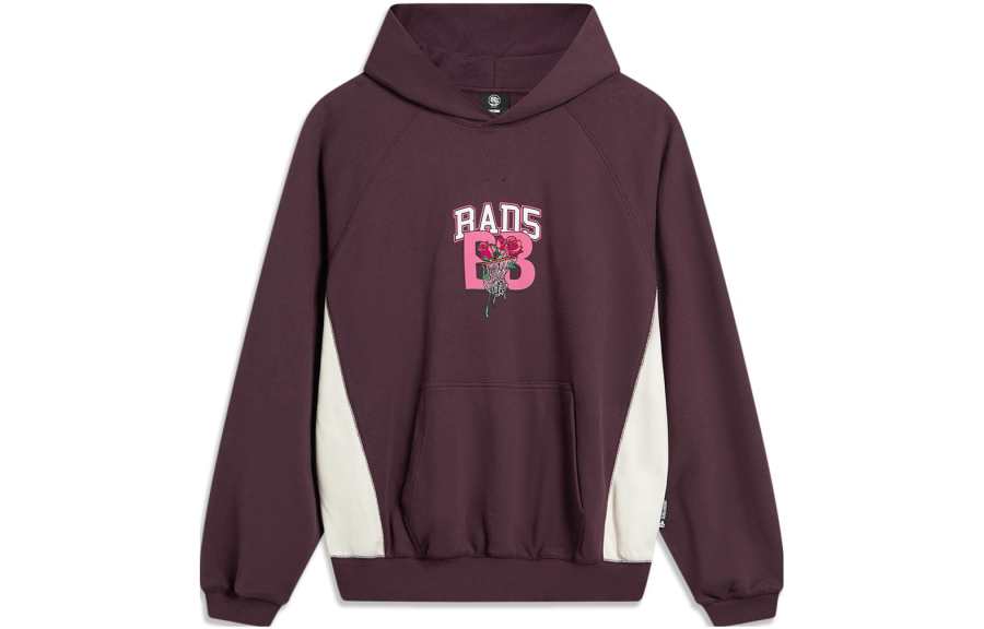 Li-Ning Li Ning Sweatshirt Unisex Deep Purplish Red