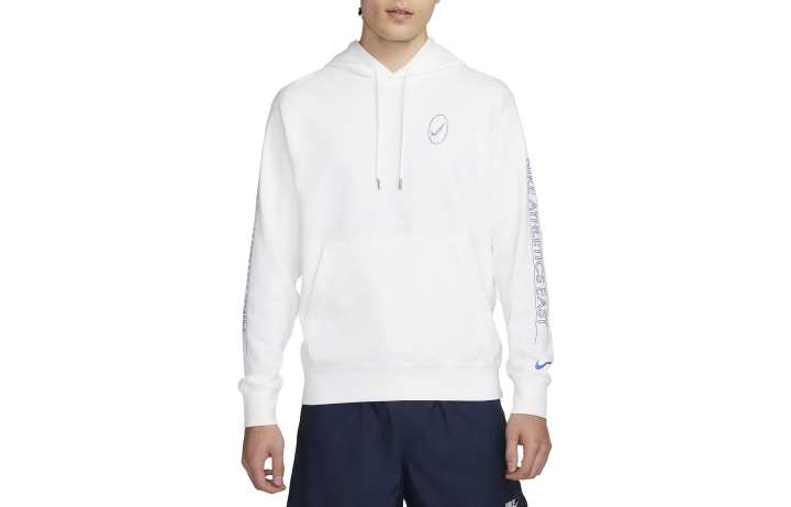 Nike Nike Sweatshirts Men's White Hooded Moderate Regular