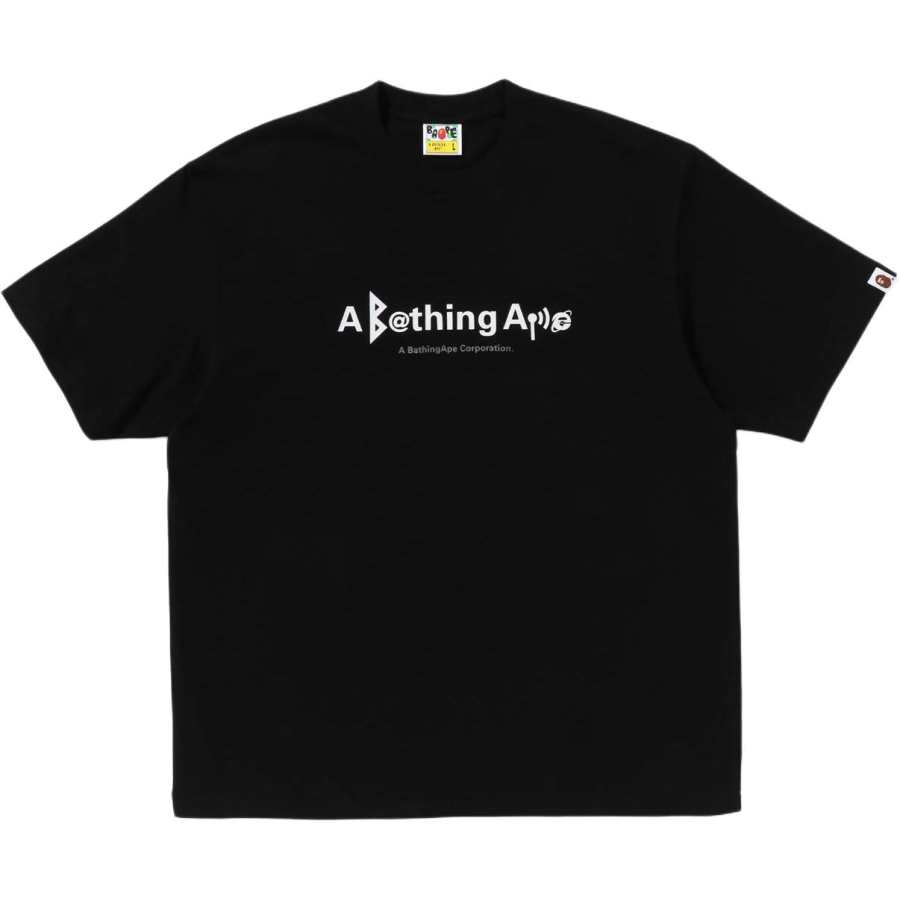 A BATHING APE A BATHING APE Symbol Logo Relaxed Fit Tee