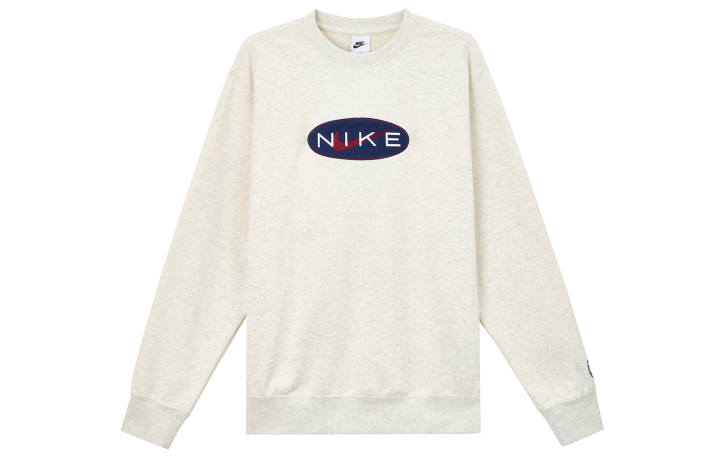 Nike Nike Sweatshirts Men's White Crew Neck Moderate Regular
