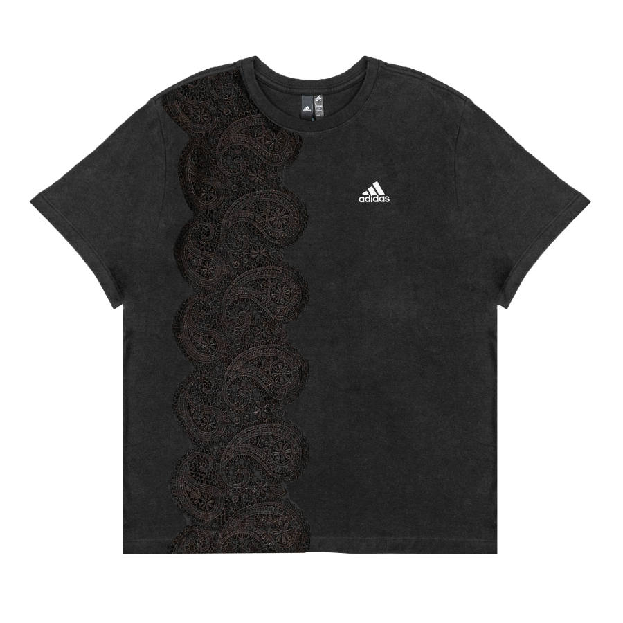 Adidas Adidas T Shirts Unisex Black Crew Neck Moderate Straight Fit