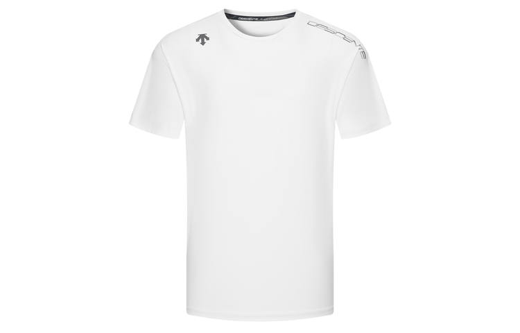 DESCENTE DESCENTE RUNNING T Shirts Men's Crew Neck Moderate