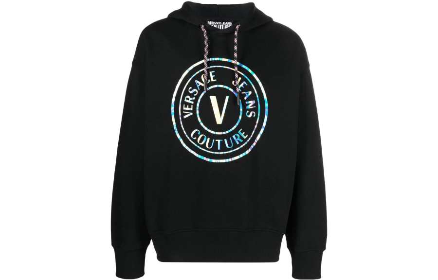 VERSACE JEANS COUTURE Logo Print Hoodie