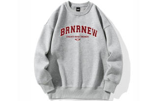 BRNR Sweatshirts Unisex Crew Neck Moderate Regular