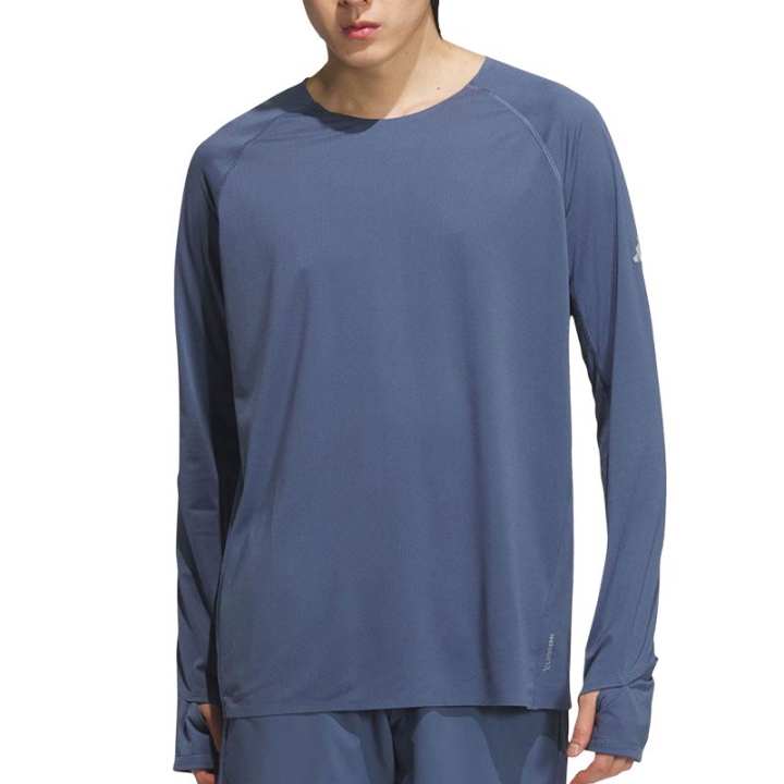 Adidas Adidas T Shirts Unisex Blue Crew Neck Moderate
