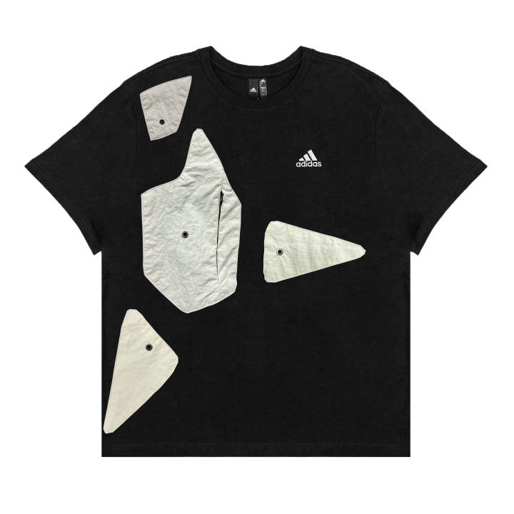 Adidas Adidas T Shirts Unisex Black Crew Neck Moderate Straight Fit