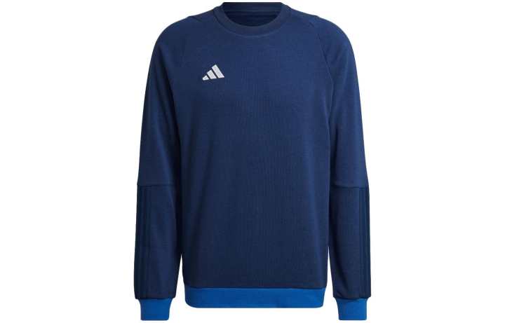 Adidas Adidas Sweatshirts Men's Marine Blue Crew Neck Moderate Regular