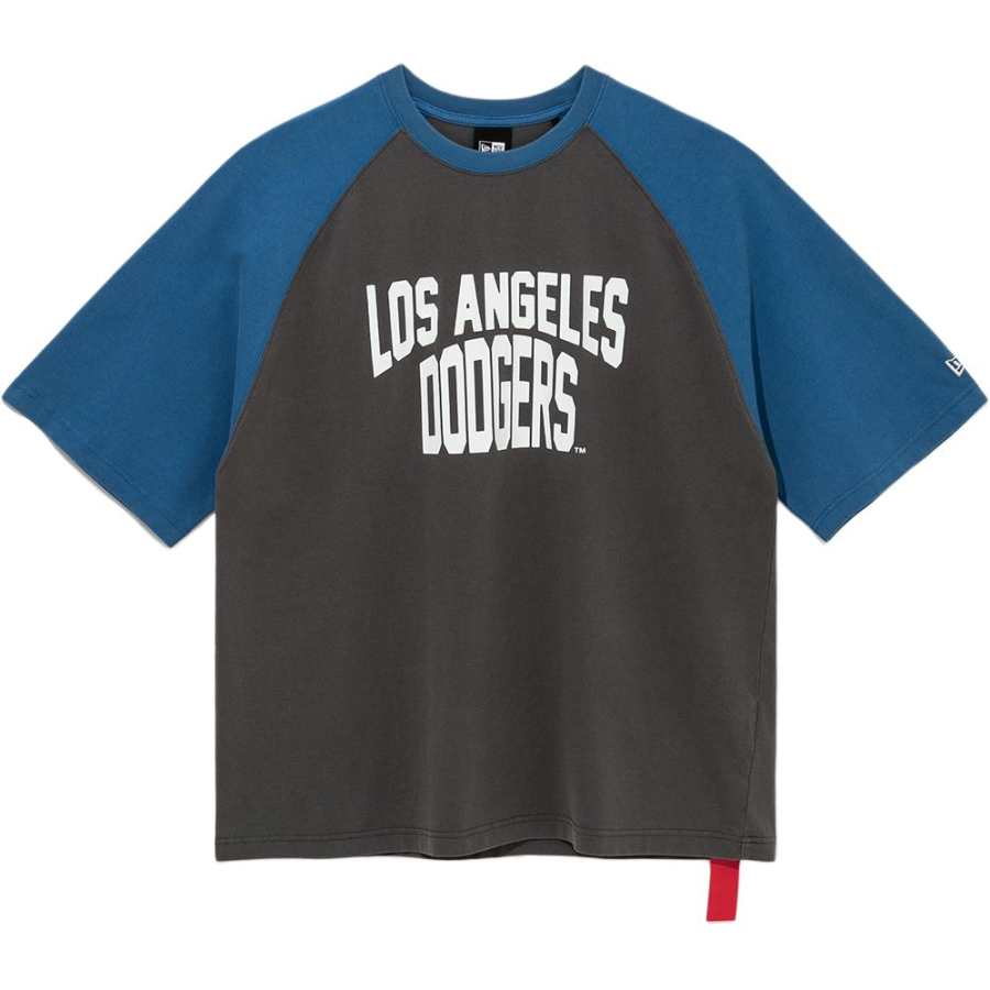 New Era T Shirts Unisex Blue Crew Neck