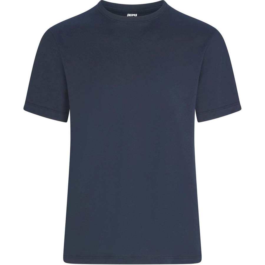 Skims COTTON MENS CLASSIC T SHIRT T Shirt Men's NAVY/Marine Blue