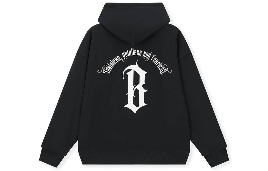 BONELESS Sweatshirts Unisex Hooded Moderate Cardigan