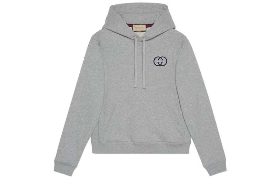 GUCCI Cotton Jersey Hooded Sweatshirt