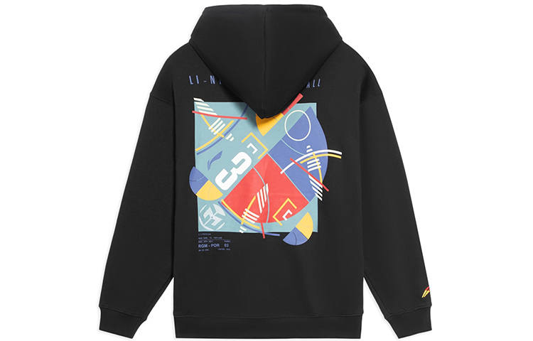 Li-Ning Li Ning Sports Basketball Collection Sweatshirt Unisex Black