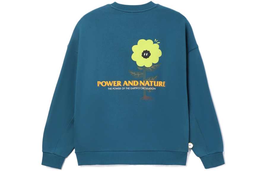 Li-Ning Li Ning Sports Fashion Collection Sweatshirts Men's Blue Crew Neck Moderate Regular