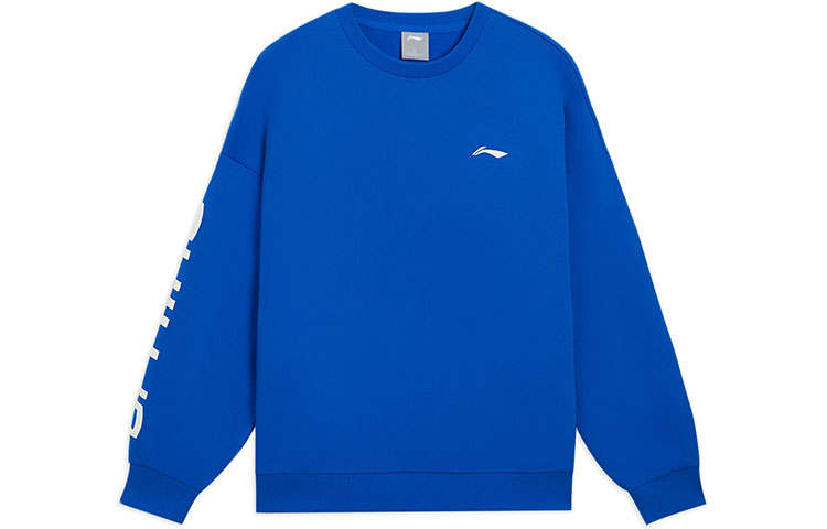 Li-Ning Li Ning Sports Fashion Collection Sweatshirt Unisex Bright Blue