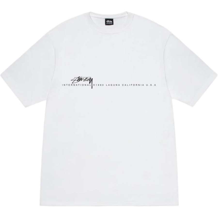 Stussy Smooth 80 Crewneck T-Shirt