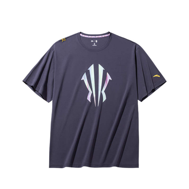 Anta T Shirt Unisex Noon Plum Purple