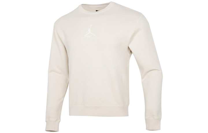Jordan Jordan Sweatshirts Men's Beige Crew Neck Moderate Regular