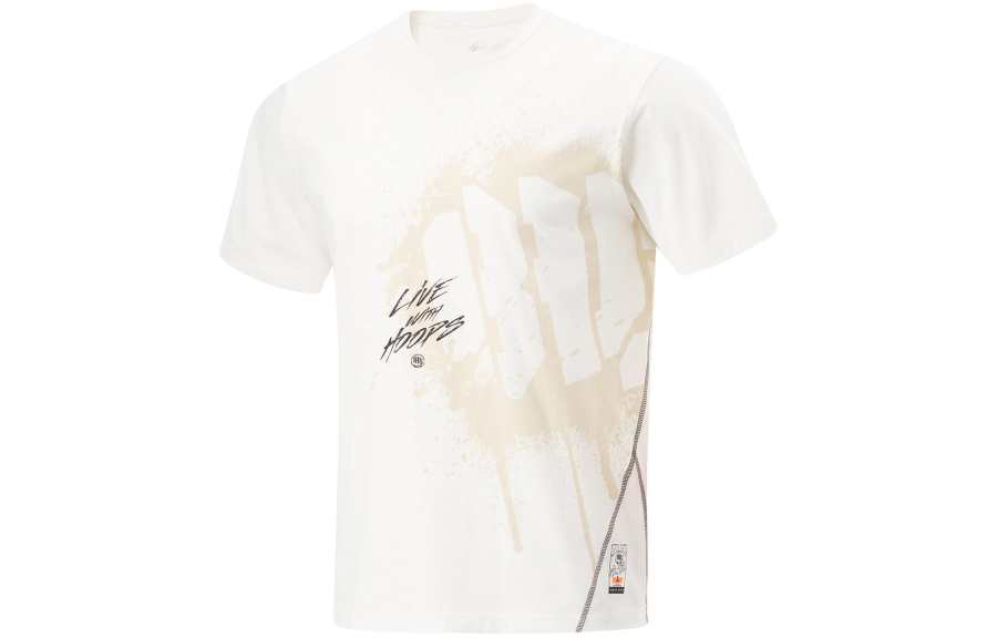 Li-Ning Li Ning Badfive T Shirt Men's Ivory