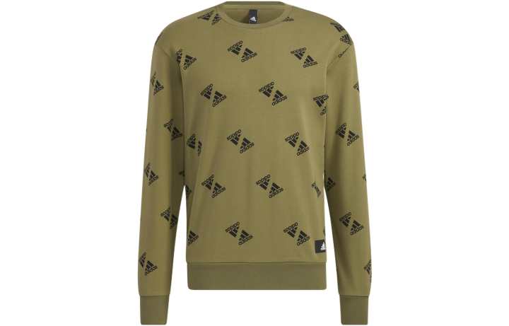Adidas Adidas Sweatshirts Unisex Green Crew Neck Moderate Regular