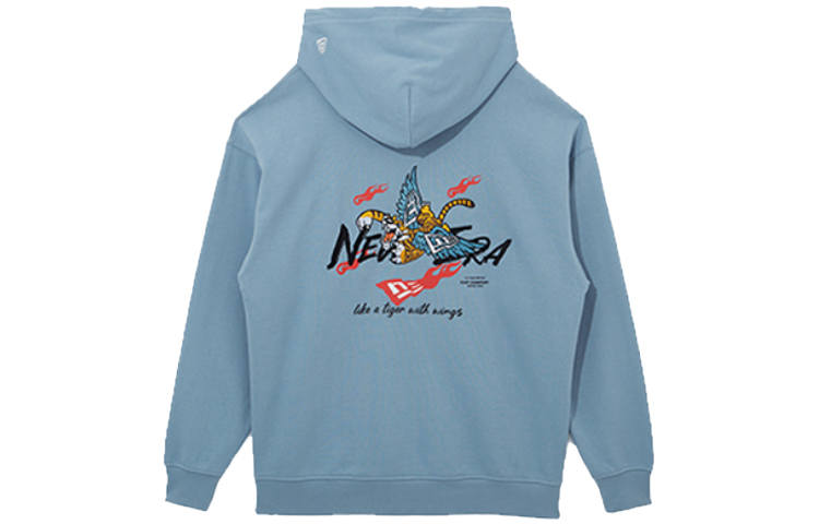 New Era Sweatshirts Man Ice Blue