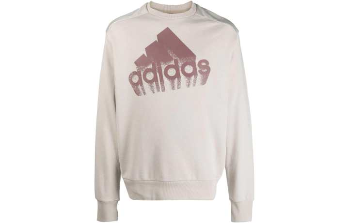 Adidas Adidas Sweatshirts Men's Gray Crew Neck Moderate Regular