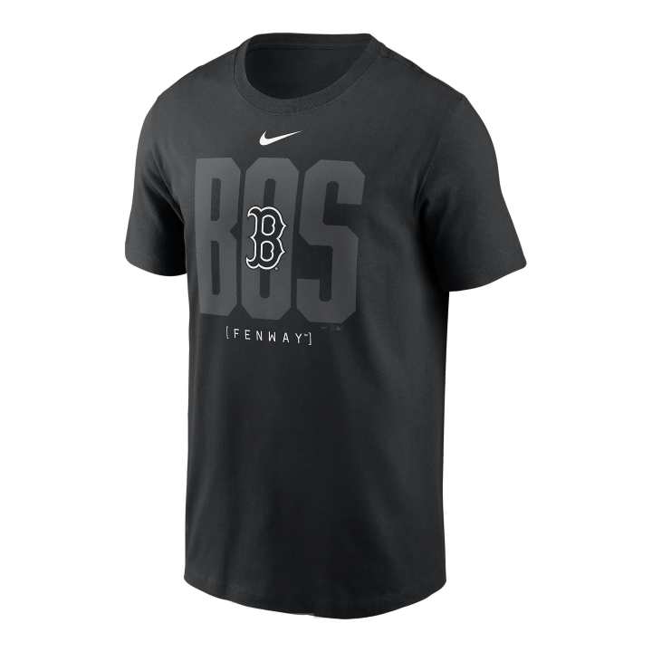 Nike Nike X MLB T Shirts Men's Black Crew Neck Moderate Straight Fit