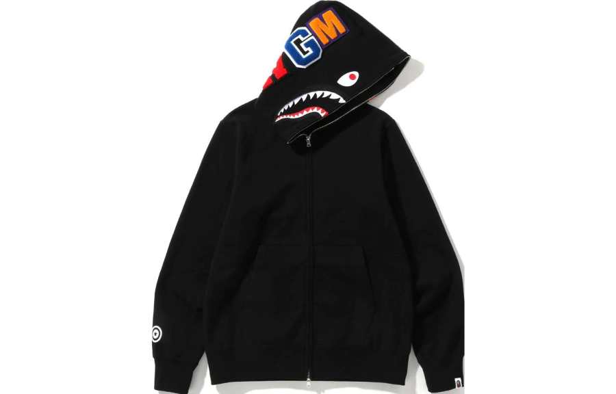A BATHING APE Bape Shark Full Zip Hoodie SS22