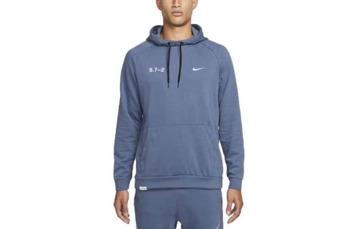 Nike Nike Sweatshirts Men's Diffused Blue Hooded Moderate Regular