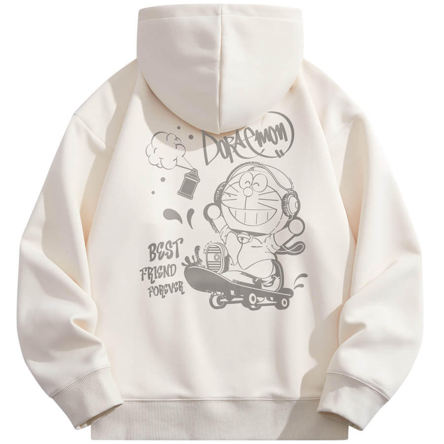 Doraemon Doraemon Sweatshirts Unisex Hooded Moderate Regular