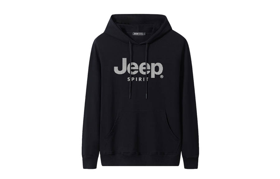JEEP SPIRIT Sweatshirts Men's Hooded Moderate Regular