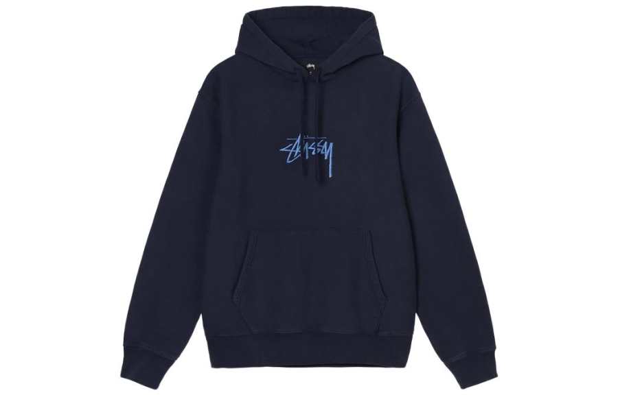 Stussy Stock Logo Applique Hoodie