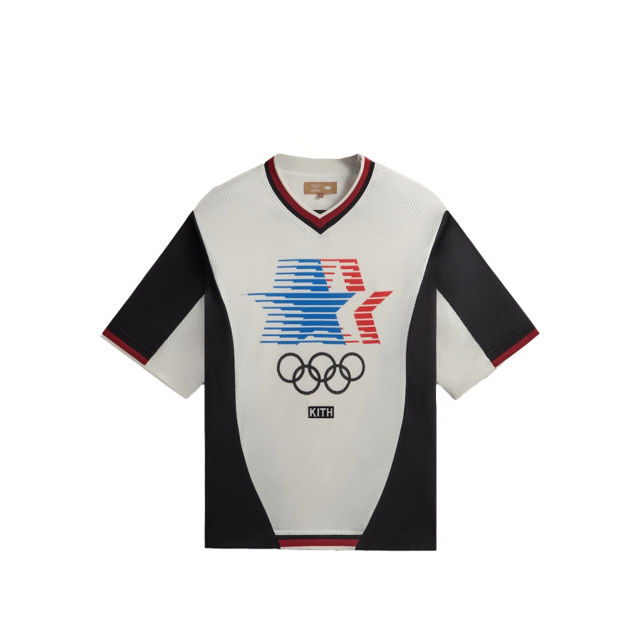 KITH KITH Olympics Heritage Mesh Darin Warm Up Shirt