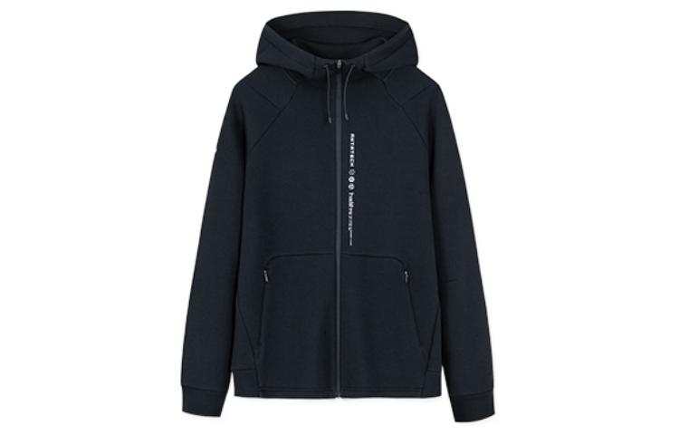 ANTA Variety Training Collection Sweatshirts Men's Black Hooded Moderate Regular