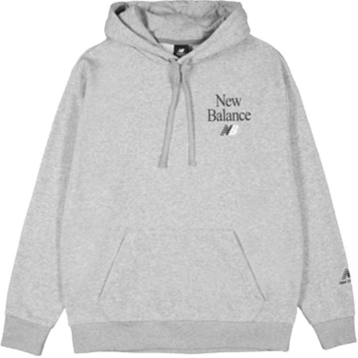 New Balance New Balance Essentials Sweatshirts Men's Gray Hooded Moderate Regular