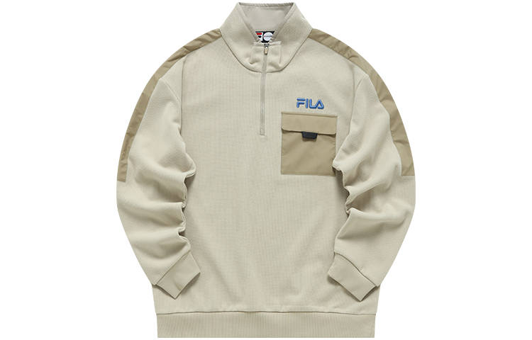 FILA FUSION STREET SPORT Sweatshirt Men's Milk Coffee