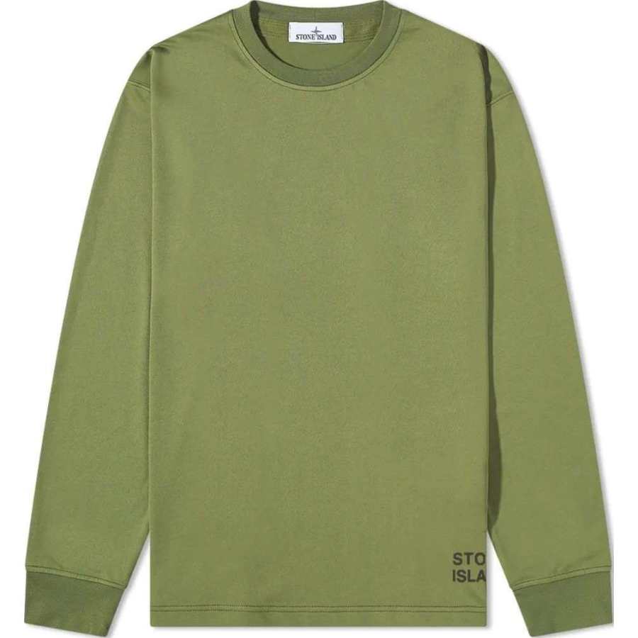 STONE ISLAND T Shirt Men's Olive Green