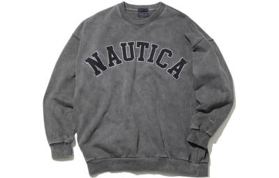 NAUTICA JAPAN Sweatshirts Men's Crew Neck Moderate Regular